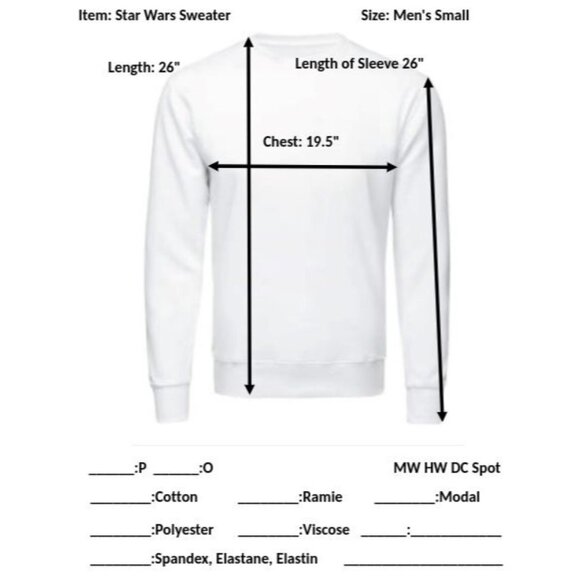 NWT Star Wars Darth Vader Mens S Christmas Sweater Pullover Ugly Party Funny - Picture 9 of 9